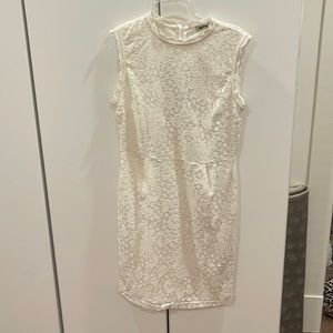 Mystic white lace dress